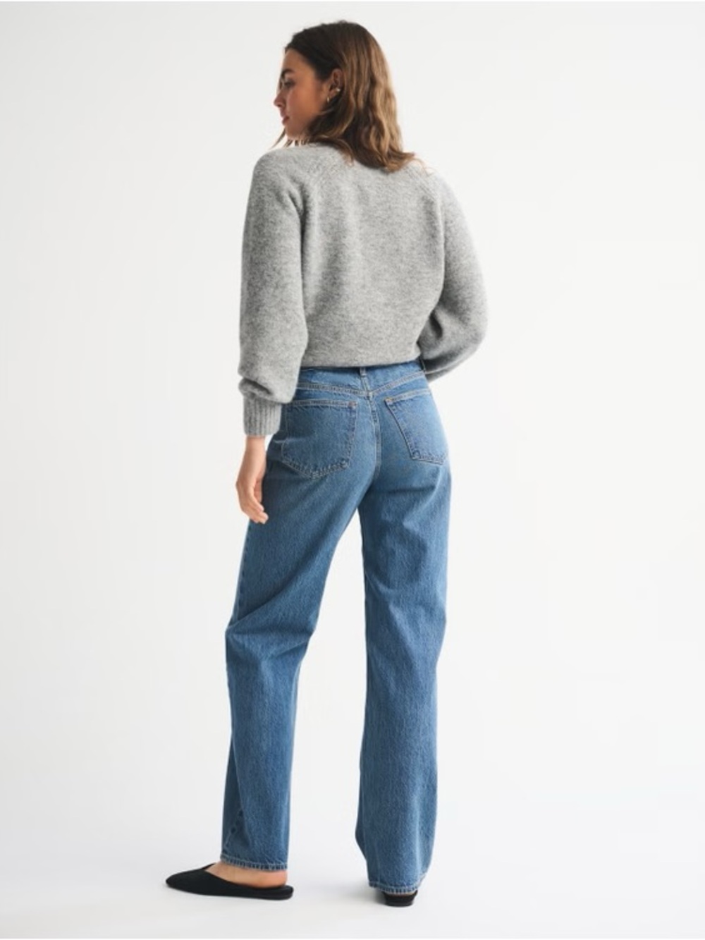 A&F The Loose High Rise Jeans